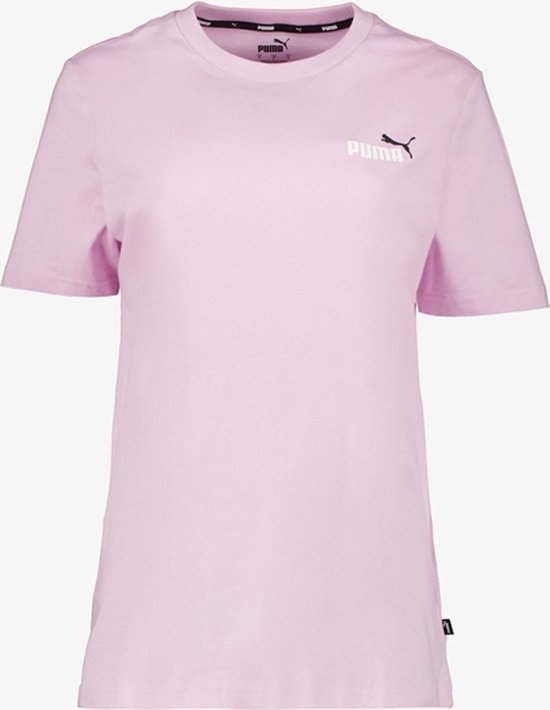 Puma ESS+ Col Small Logo heren T-shirt roze - Maat XL
