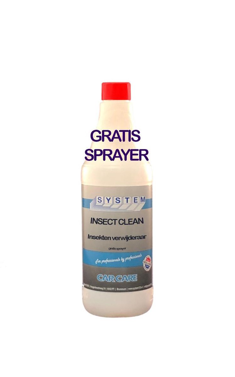 System123 Autoreiniger - Insect Clean - 750 ML