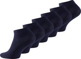 WL Bamboe Enkelsokken Unisex - Heren Sokken - Dames Sokken- Enkelsokken Heren - Bamboe Sokken - 6 paar / Marineblauw / 40-45