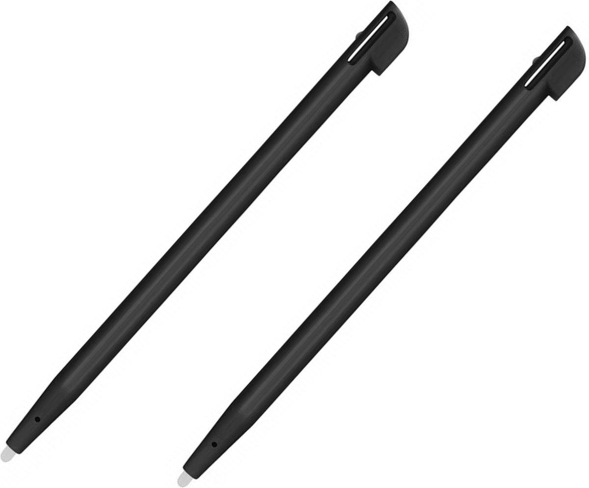 2x Stylus pen geschikt voor Nintendo 2DS - Zwart