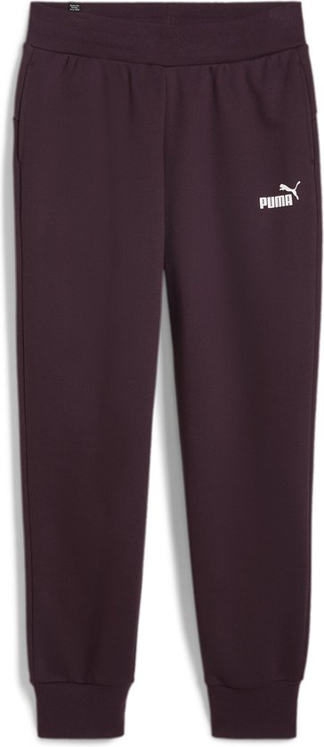 PUMA ESS Sweatpants FL cl (s) Dames Broek - Midnight Plum - Maat S