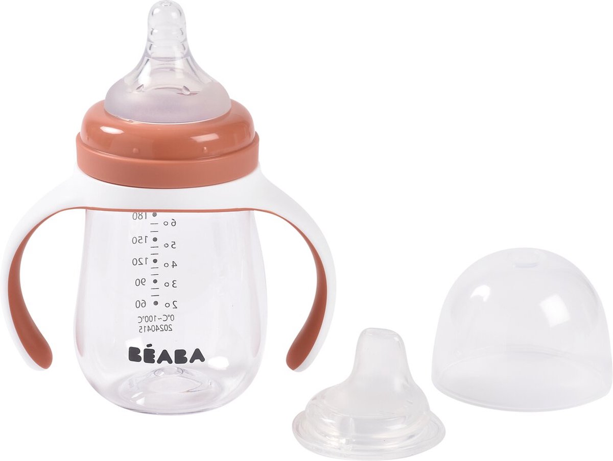 Goedkoopste Béaba Drinkbeker Met Rietje 210ml | Terracotta