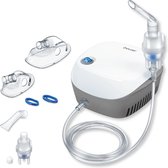 Beurer IH 18 Aerosoltoestel - Incl. Maskers & Accessoires - Vernevelaar - Vloeibare Medicatie via Perslucht technologie - Inhalator voor Volwassenen & Kinderen - Ideaal bij Verkoudheid, Astma & Luchtweg aandoeningen