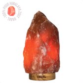 Dimbare Himalaya zoutlamp Yin Yang - 3-4 KG