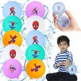 Herbruikbare waterballonnen - Navulbare waterbommen zomerspeelgoed voor kinderen en volwassenen - 10 stuks