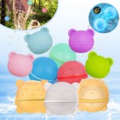 Herbruikbare Waterballonnen - 10 stuks, Navulbaar en Zelfsluitend - Met Opbergtas - Voor Zwembadfeest en Zomerplezier