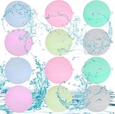 Herbruikbare Waterballonnen 12 Stuks - Snelvulbaar en Zelfsluitend - Voor Waterpark Party Pool