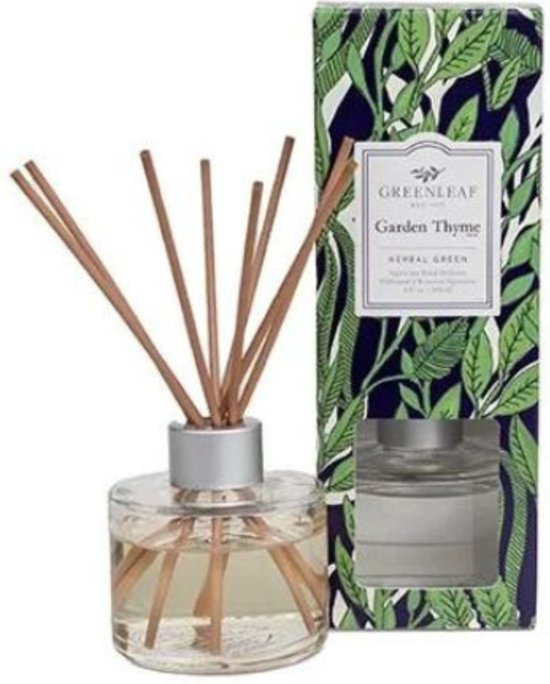 Greenleaf Geurstokjes / Reed Diffuser Garden Thyme