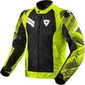 REV'IT! Jacket Apex Air H2O Neon Yellow Black M - Maat - Jas