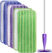 Vervangingsdoek - Compatible met swiffer Wetjet - Microvezeldoek - Uitwasbaar - Herbruikbaar - Dweilpads voor hardhout - tegels - laminaat - Vinyl