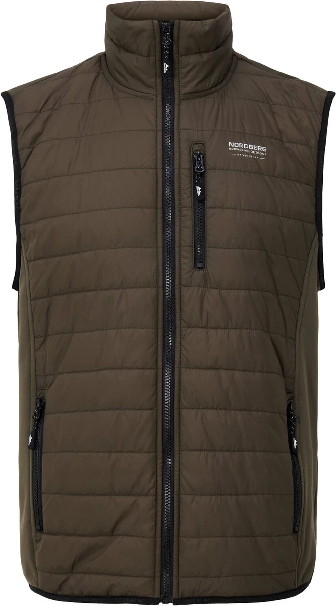 Nordberg Tommy Heren Bodywarmer Mj01701-ay Kleur Groen