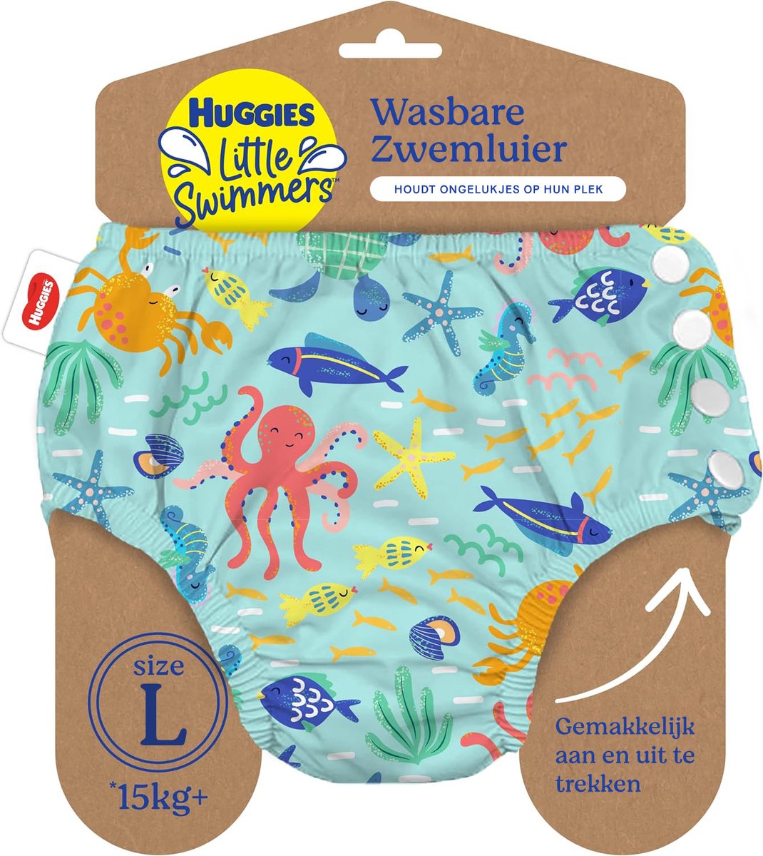 Goedkoopste Huggies Little Swimmers - Zwemluier wasbaar - maat 5/6 - 13 kg - herbruikbaar zwembroekje - 1 stuk