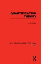 Routledge Library Editions: Logic- Quantification Theory