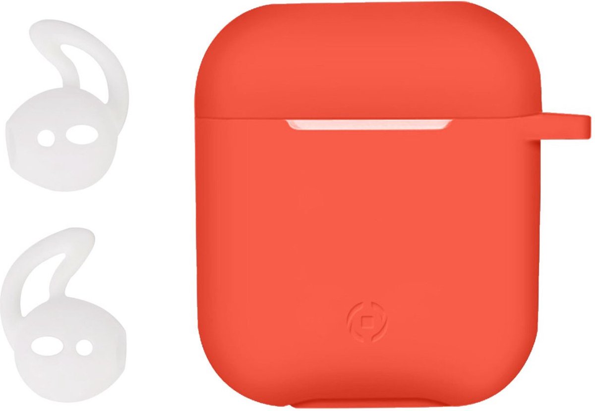 Celly Airpods Hoesje Oranje