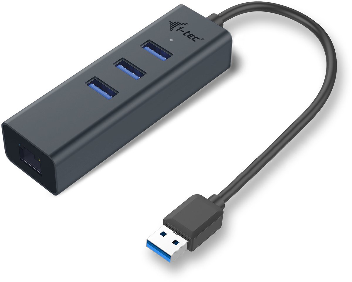 i-tec Netwerkadapter 10 / 100 / 1000 MBit/s USB-A 3.2 Gen 1