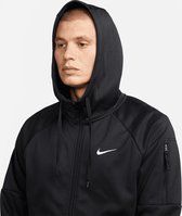 Nike Men Tech-Fit Full Zip Hoodie - Sporttrui Voor Heren - Zwart - 3XL