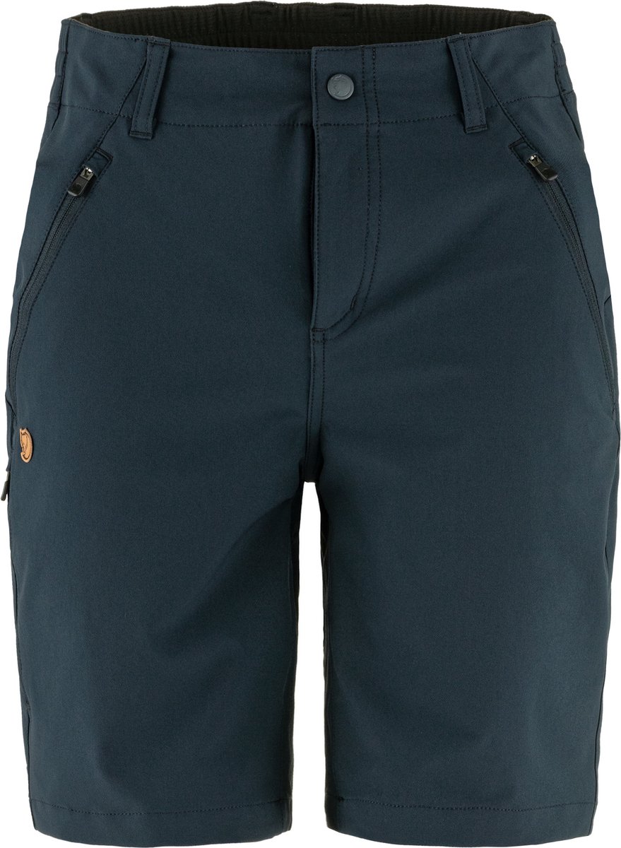 Fjällräven Abisko Trail Stretch Shorts W – Outdoor Kleding Broeken Korte broeken Marineblauw