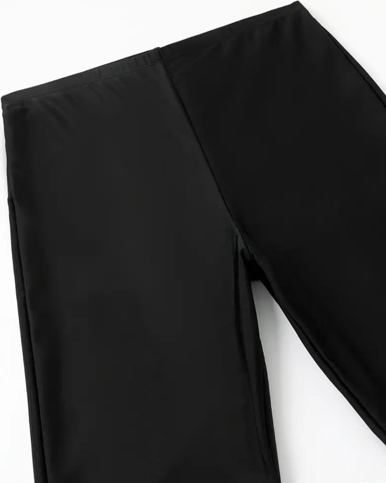 Sides boerkini met grove kant | Zwart - Elif Boutique