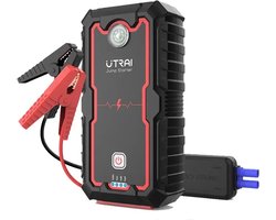 Auto Acculader 2000A - 8 in 1 Starthulp - Jumpstarter - Accu Oplader Auto - Powerbank - SOS - LED Zaklamp - Incl. Schokbestendige Opberghoes