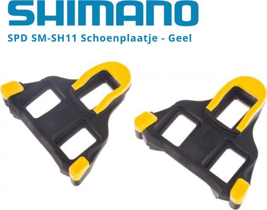 Shimano SPD-SL Schoenplaatje - Geel