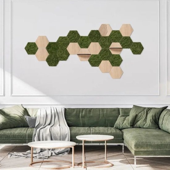 Growing Concepts - Huldra Hexagon - Set van 25
