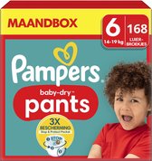 Pampers Baby Dry Pants Luierbroekjes - Maat 6 (14-19KG) - 168 luierbroekjes (2 x 84 stuks)