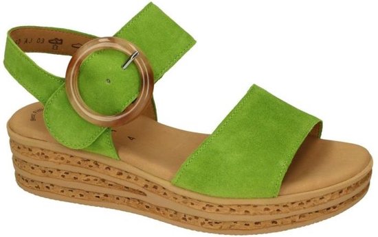 Gabor - Dames - vert - sandales - taille 36