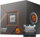 AMD Ryzen 5 8400F - Processeur - 4,2 GHz (4,7 GHz) - 6 cœurs - 12 threads - 24 Mo de cache - Socket AM5 - Refroidisseur Wraith Stealth - boîte
