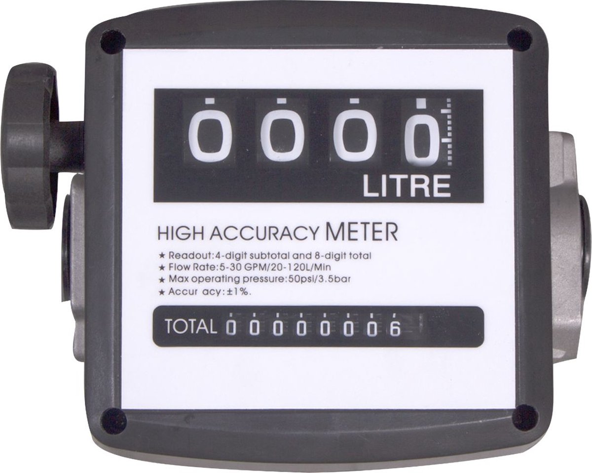 Vloeistofmeter diesel 120l/min MW Tools TAD10