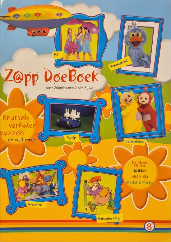 Z@Pp Doeboek 8 - cover