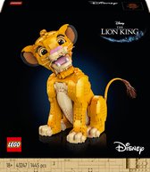 lego disney jonge simba de leeuwenkoning 43247