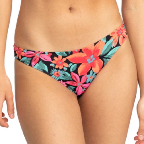 Roxy Beach Classics Bikinibroekje - Anthracite Floral Fiesta Big