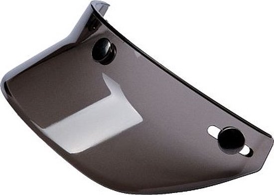 Redbike - HIP - zonneklep - smoke - helmvizier licht getint - geschikt voor helmen met drukknopen