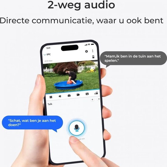 Reolink P434 - Netwerkbewakingscamera - 4K - buitencamera - PoE - 3x optische zoom - detectie van personen/voertuigen/dieren - nachtzicht in kleur van Reolink — afbeelding 5