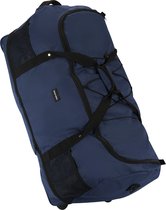 New Rebels Nevada Newark Nacht Blauw 110L Rollable Trolley Weekendtas Waterafstotend