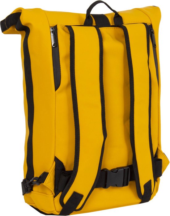 Splash  - Roll-Top Fietstas - Backpack - Waterafstotend - Large II - Rugtas - Rugzak - Geel