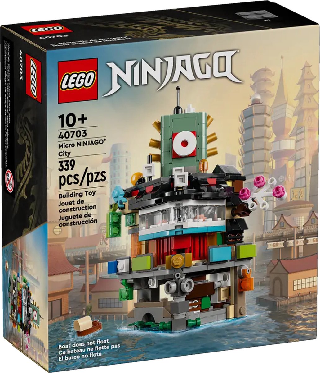 mellojoy 3点セット LEGO 40703 Micro NINJAGO city | bol