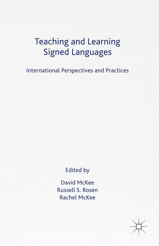 Teaching And Learning Signed Languages - cover