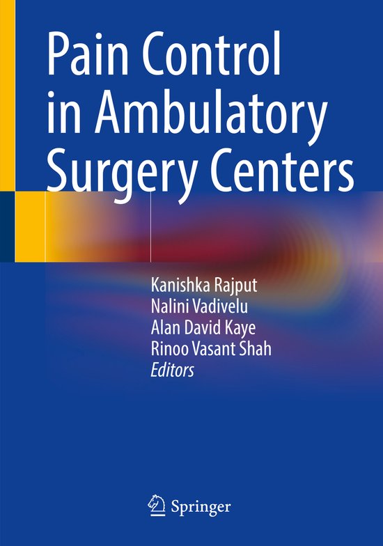 Pain Control in Ambulatory Surgery Centers - cover