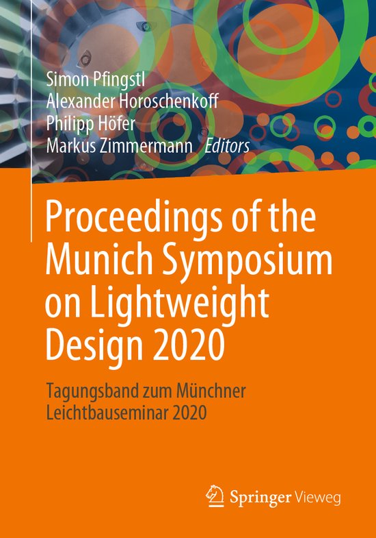 Proceedings of the Munich Symposium on Lightweight Design 20 ... - cover