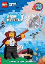 LEGO® Minifigure Activity- LEGO® City: Stop the Fire! Activity Book (with Freya McCloud minifigure and firefighting robot)