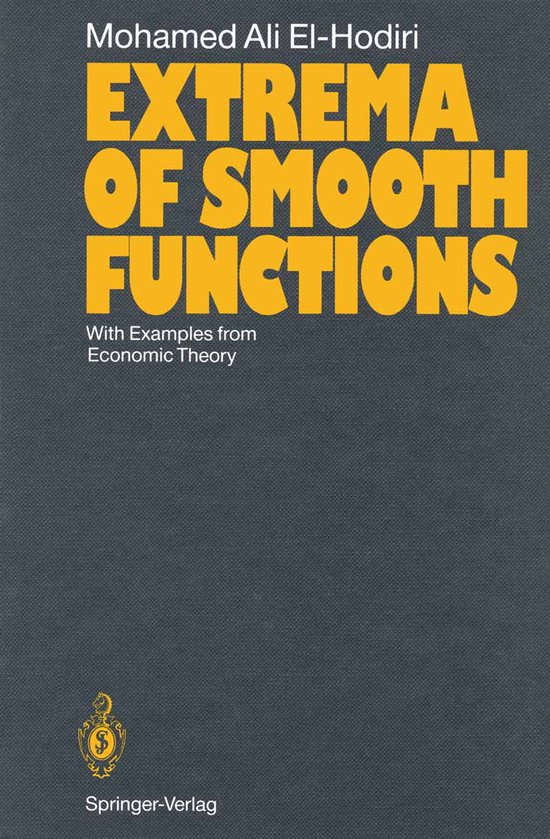 Extrema of Smooth Functions - cover