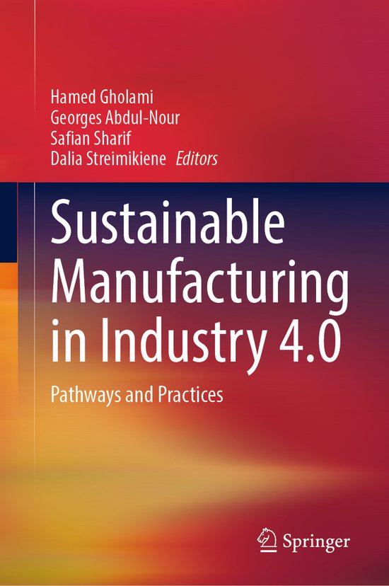 Sustainable Manufacturing in Industry 4.0 - cover