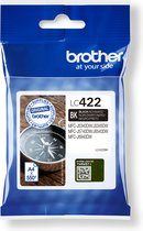 Brother LC422BK - Inktcartridge - Zwart