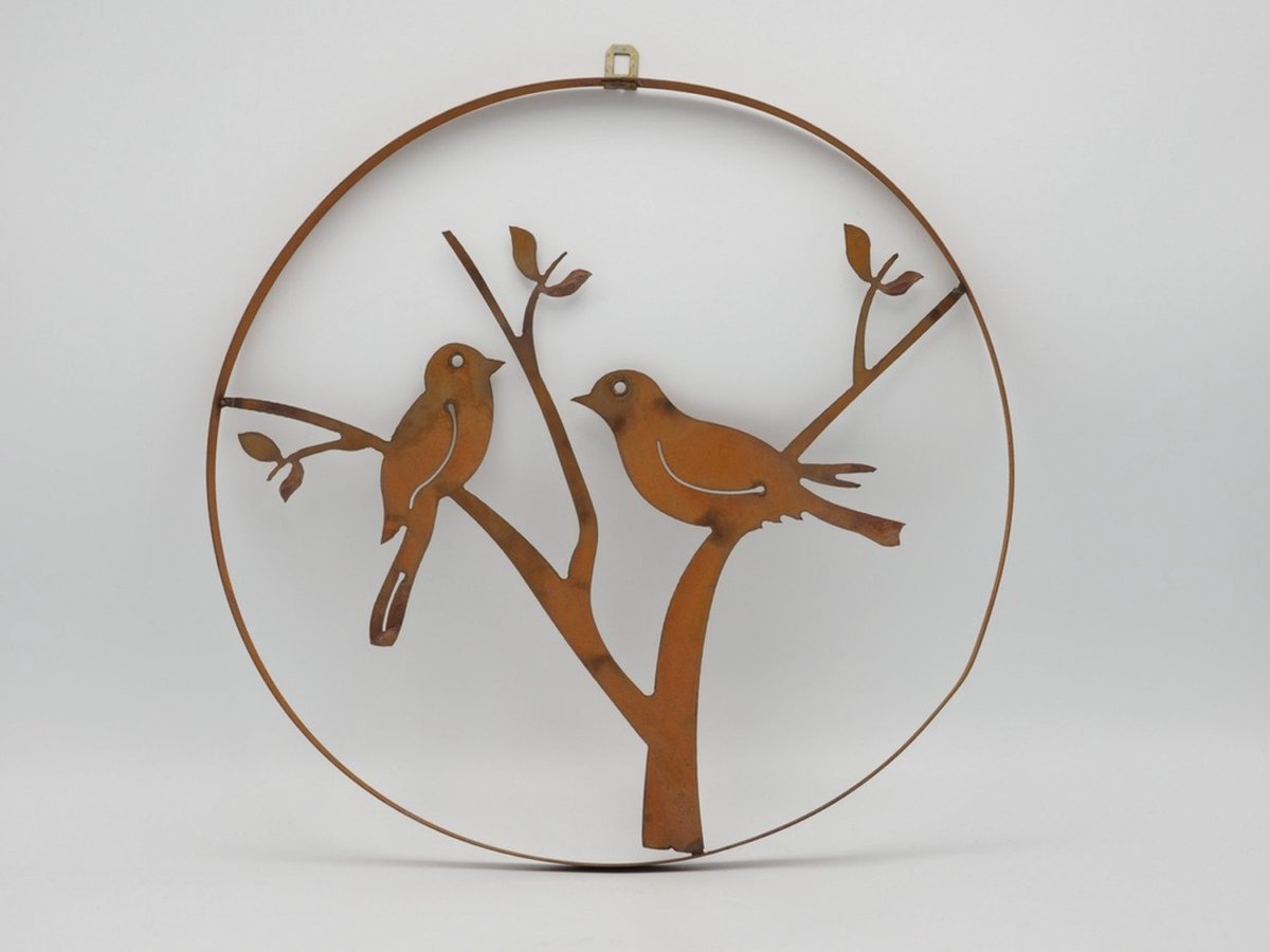muurdecoratie vogels ecoroest