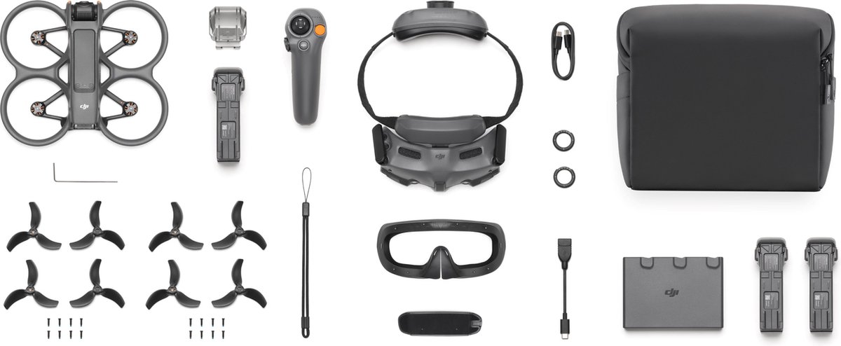 DJI Avata 2 Fly More Combo - FPV Drone - 3 batterijen – foto 4