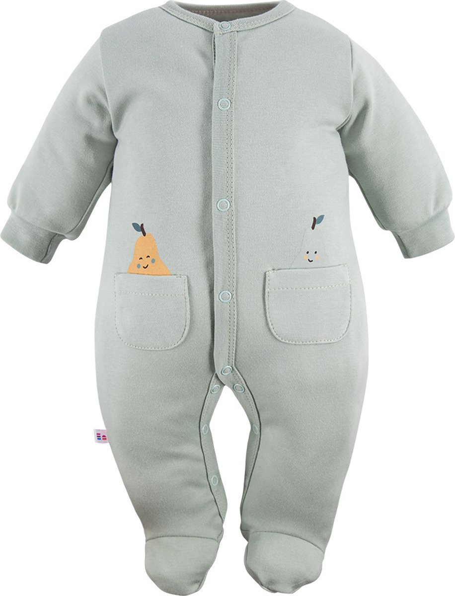 Eevi - Boxpakje/Slaappakje/Pyjama/Onesie - Peren - Maat 62 - 2 t/m 4 maanden