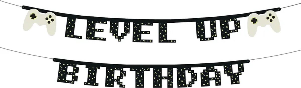 Party Deco Banner - Level Up