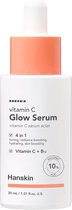HANSKIN Vitamin C Glow Serum - 30ml - 4-in-1: Toning, Radiance-Boosting, Hydrating, Skin-Boosting - Ascorbic Acid 10% - Vitamin B12 to Illuminate Dull Skin - Glowy Skin - Stralende Huid - Korean Skin Treatment - Reduces Dark Spots - Hyperpigmentatie