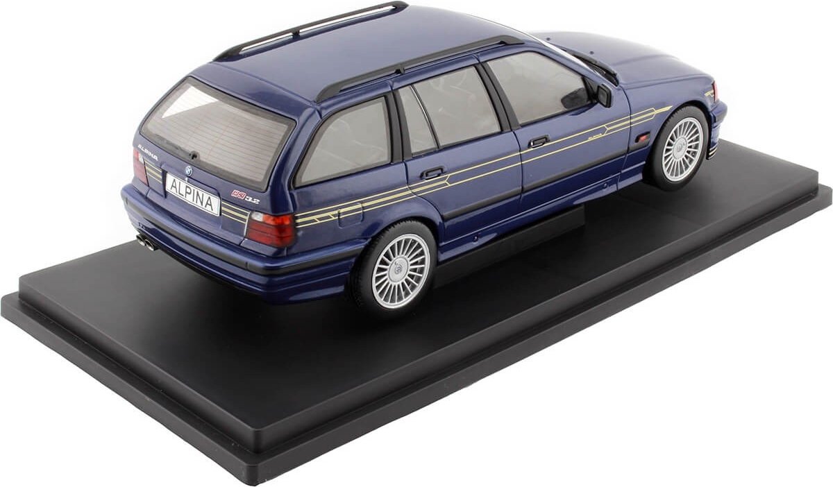 1:18 BMW E36 Alpina B3 3.2 Convertible - Bleu Métallique
